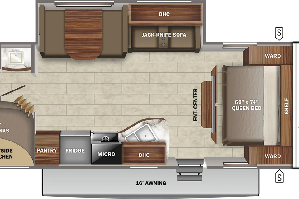 Chris's Jayco Jay Flight SLX 8 267BHS travel trailer Travel Trailer
