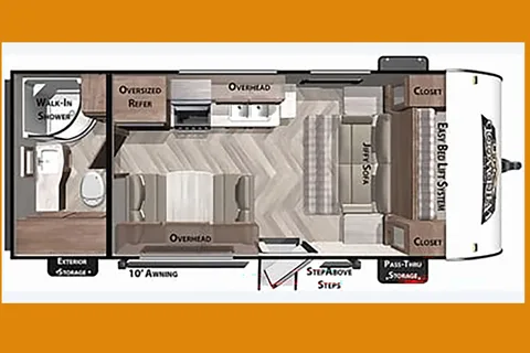 DEBBIE's Forest River Wildwood XLite 171RBXL Travel Trailer