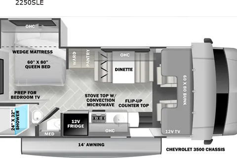 Family&Pet Friendly - 2024 Forest River SUNSEEKER 2250