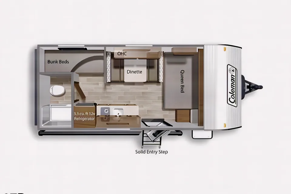 Michael's Coleman 2022 Dutchman 17B Travel Trailer