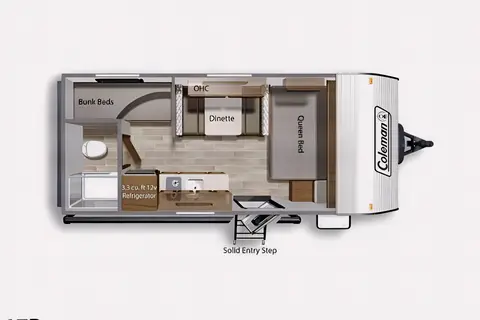 Michael's Coleman 2022 Dutchman 17B Travel Trailer