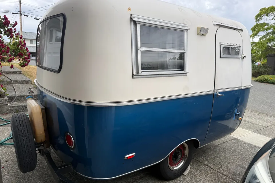 Mark's Vintage Boler 1300 Trailer w Solar Generator
