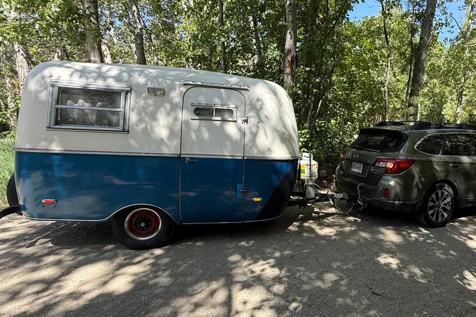 Mark's Vintage Boler 1300 Trailer w Solar Generator
