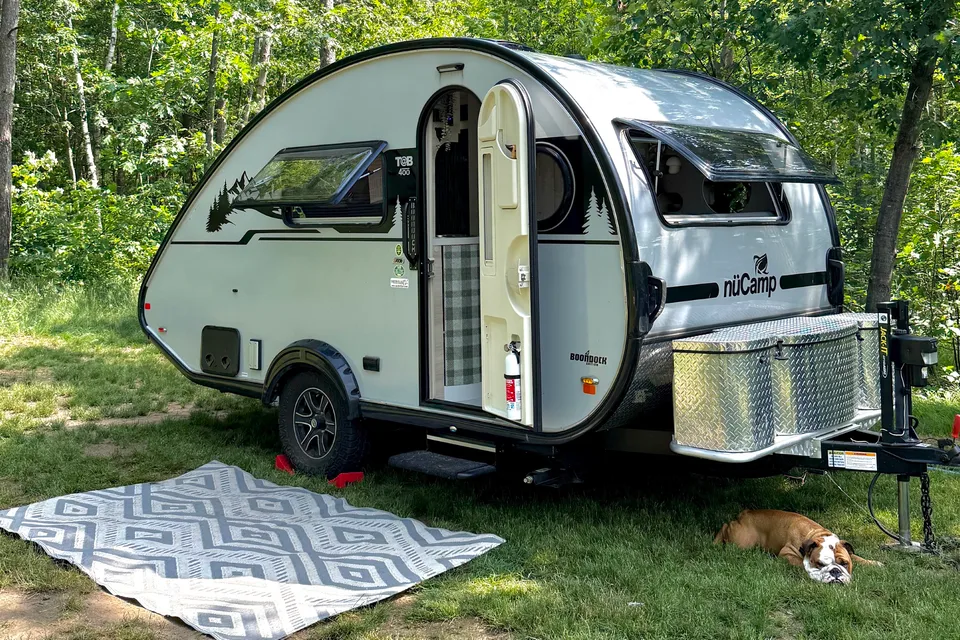 MJ's Custom & Pet Friendly, 2024 nuCamp Tab 400 Boondock Edition Micro Trailer