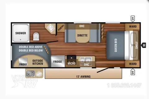 Ghost Lake Travel Trailer (DELIVERY ONLY)