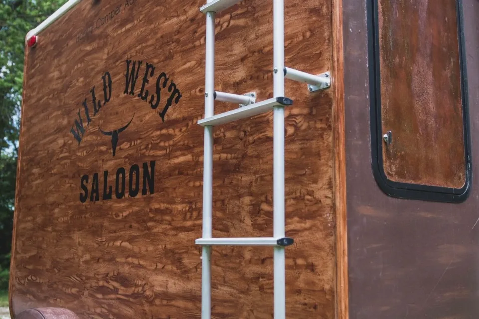 O’Keefes WILD WEST SALOON Travel trailer