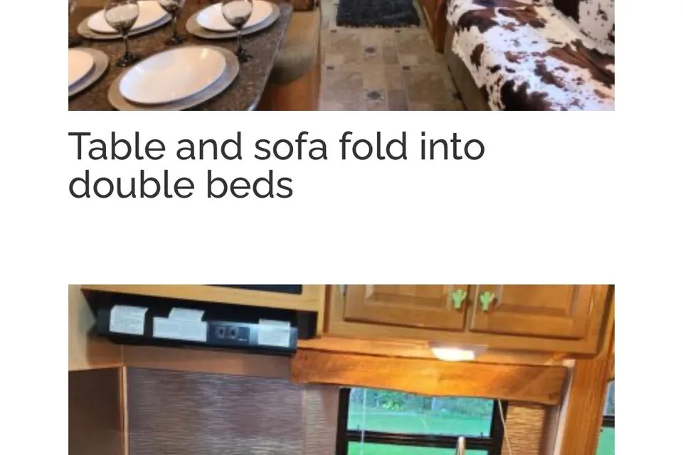 O’Keefes WILD WEST SALOON Travel trailer