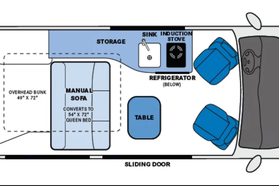 Ram Promaster - Pleasureway Tofino Pop Top Full Camper- Sleeps 4!