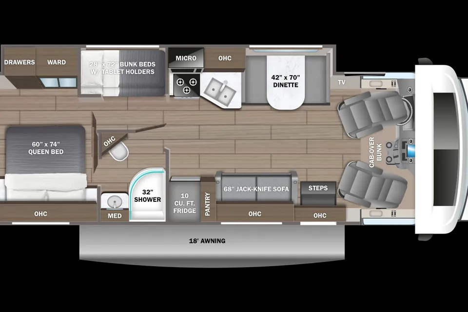 Kaitlyn's Jayco Redhawk Class C