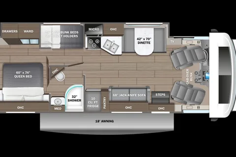 Kaitlyn's Jayco Redhawk Class C