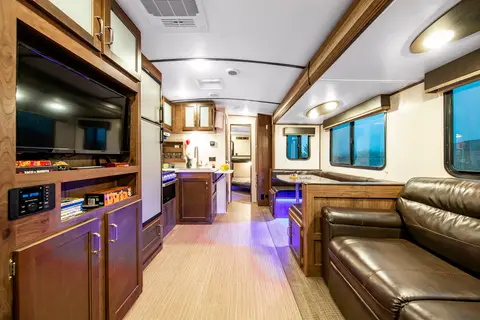 Rv Rentals Way of Life's Keystone Passport GT Series 3400QB Travel Trailer (Sleep 12) LP1