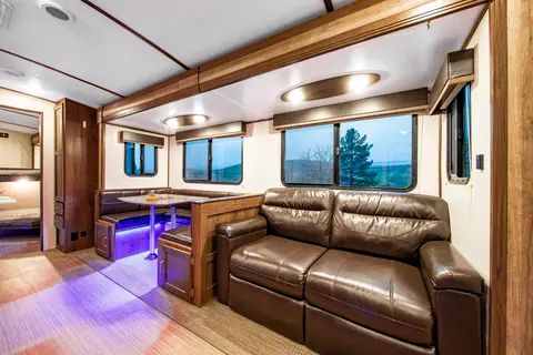Rv Rentals Way of Life's Keystone Passport GT Series 3400QB Travel Trailer (Sleep 12) LP1