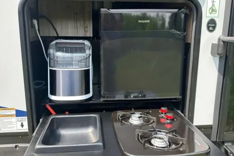 The Alpha Wolf Travel Trailer