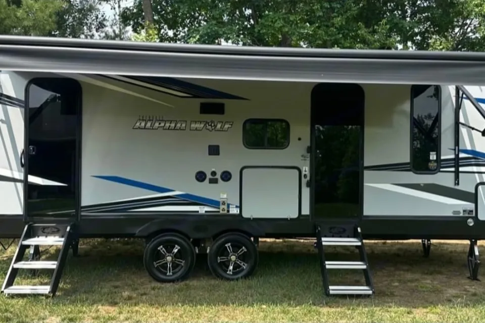 The Alpha Wolf Travel Trailer
