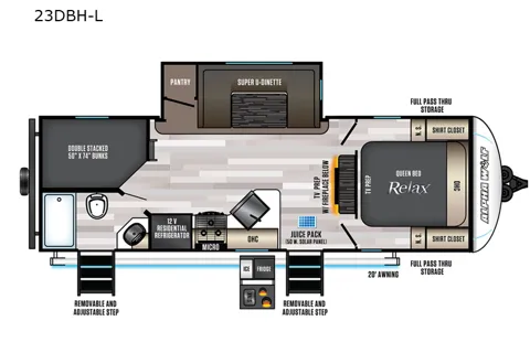 The Alpha Wolf Travel Trailer