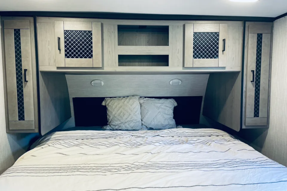 Cozy Modern Heartland Mallard Travel Trailer