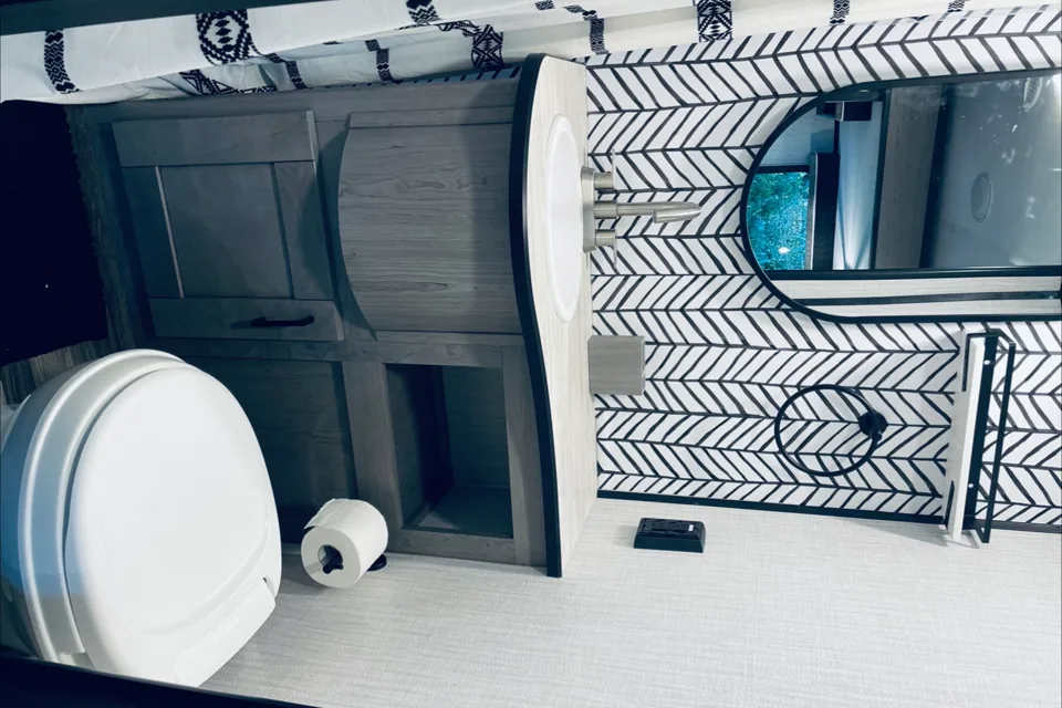 Cozy Modern Heartland Mallard Travel Trailer