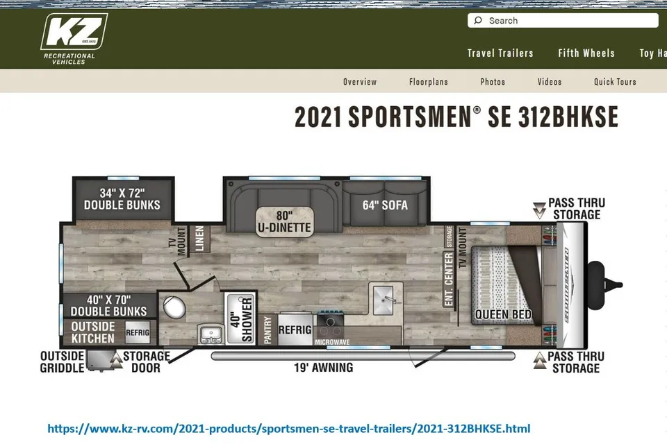 2021 Sportsmen SE 312BHKSE