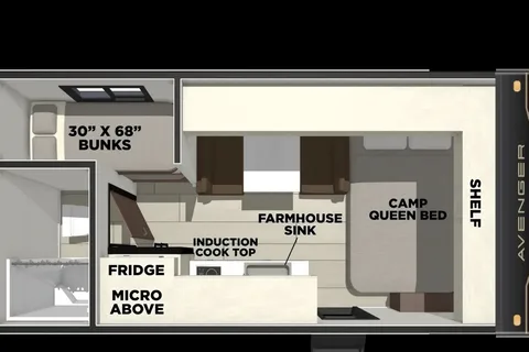 Brand New 2027 21ft Forest River Camper