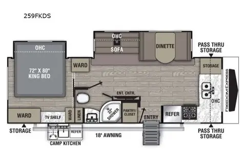 Doug's Freedom Express Travel Trailer