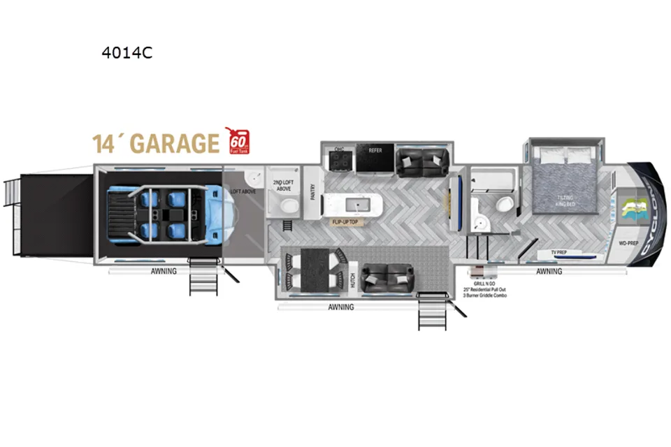 Charley's Heartland 4014C Fifth Wheel