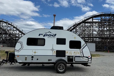 Adventure Awaits in Our Like-New Forest River R-Pod 17R!