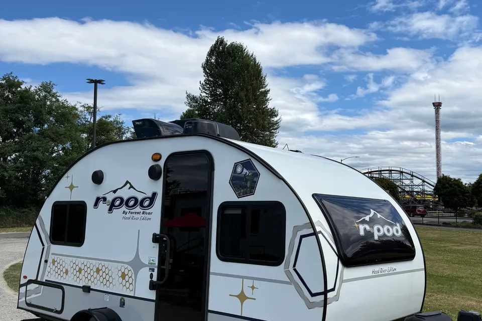 Adventure Awaits in Our Like-New Forest River R-Pod 17R!