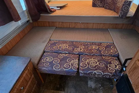 The Happy Camper -family-friendly Rockwood Freedom Pop-up trailer