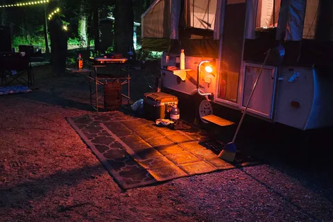 The Happy Camper -family-friendly Rockwood Freedom Pop-up trailer