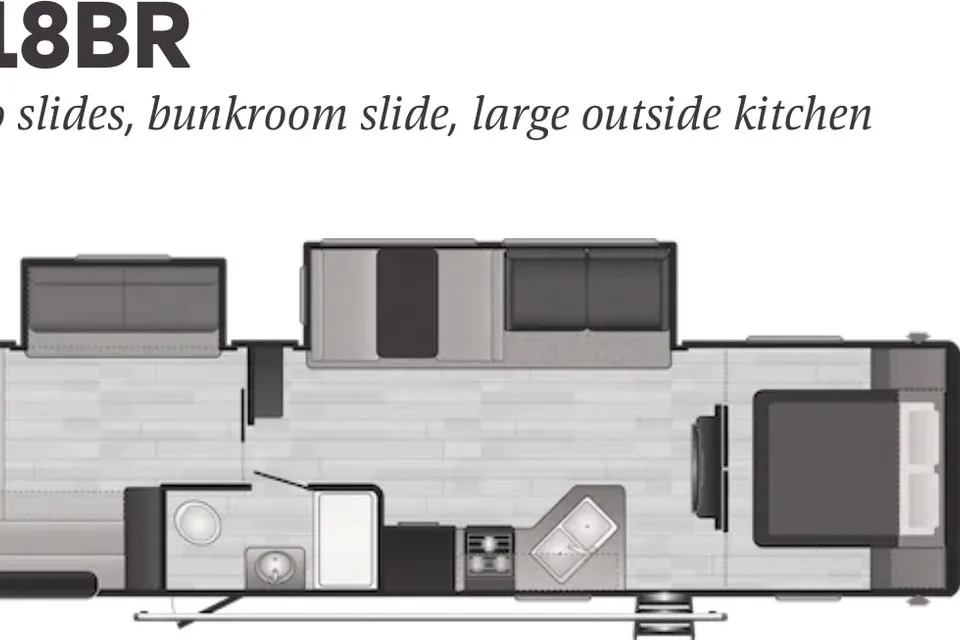 35' Keystone Travel Trailer