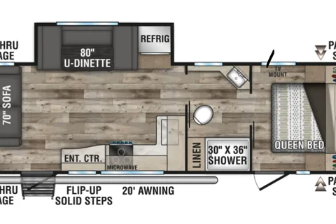 Victor's KZ Connect  C281bhse Travel Trailer