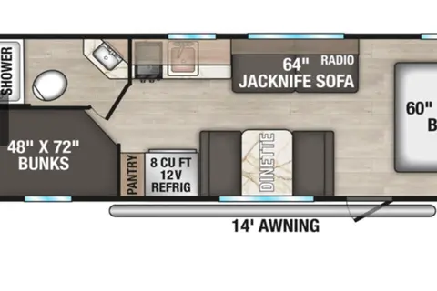 Blake 's KZ Sportsmen 240BH Travel Trailer