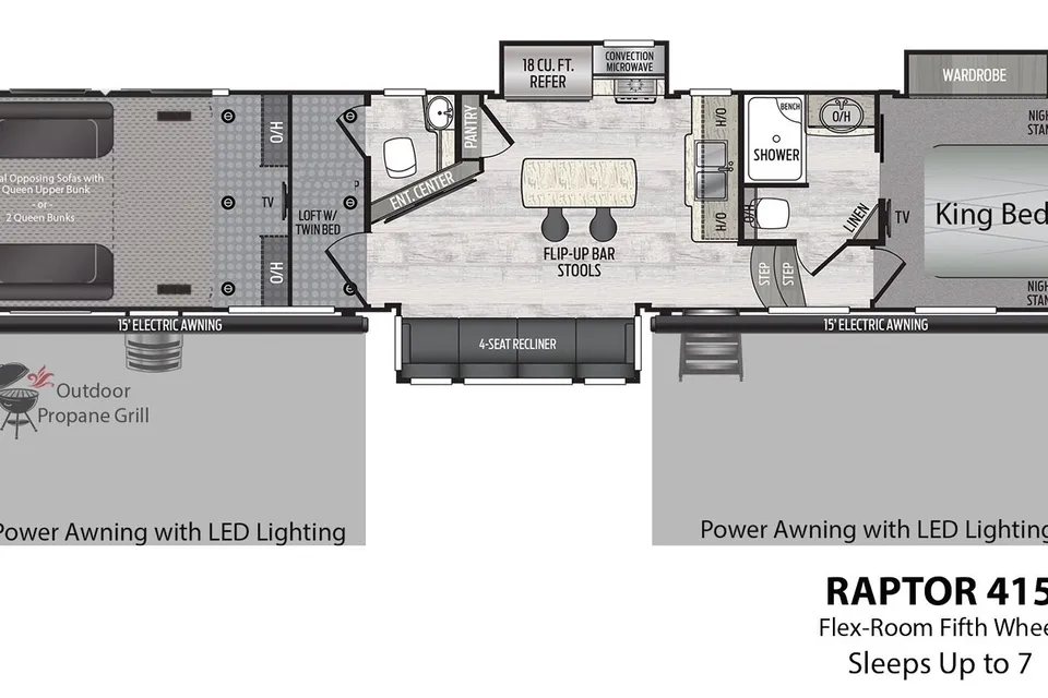 Your next Rv rentals Keystone 415 raptor
