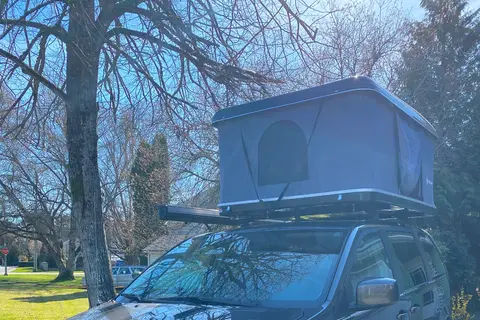 Lin’s campervan