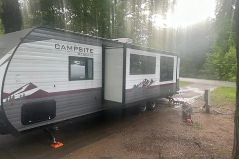 Christian's Forest River Campsite reserve Travel Trailer