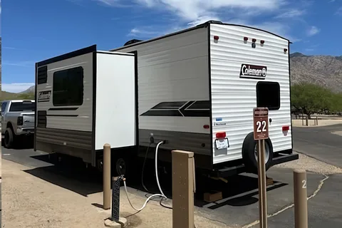 Raymond's cozy Coleman