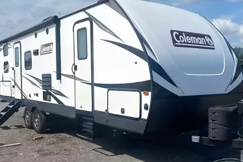 Paige's Coleman Lantern Lite Travel Trailer