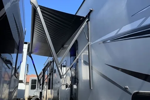 Ashley's Forest River Wolfpack 365pack Fifth Wheel Toy Hauler