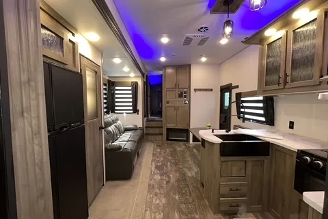 Ashley's Forest River Wolfpack 365pack Fifth Wheel Toy Hauler
