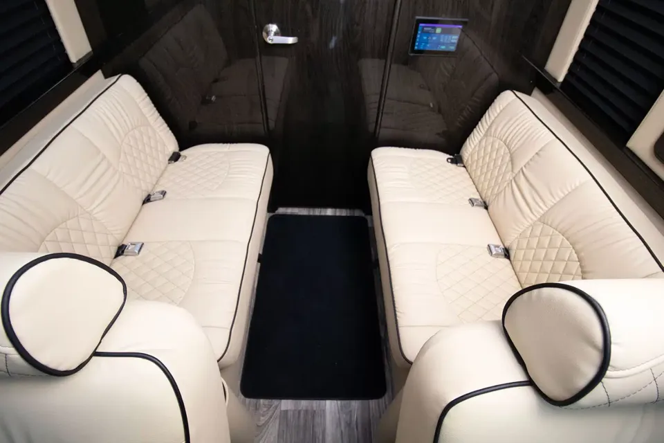 NEW! 2025 Blacked-Out Mercedes Benz Luxe Coach w/ Bathroom!