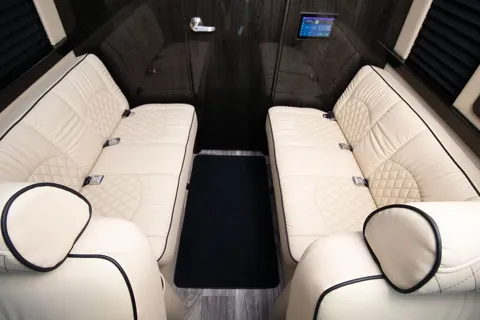 NEW! 2025 Blacked-Out Mercedes Benz Luxe Coach w/ Bathroom!