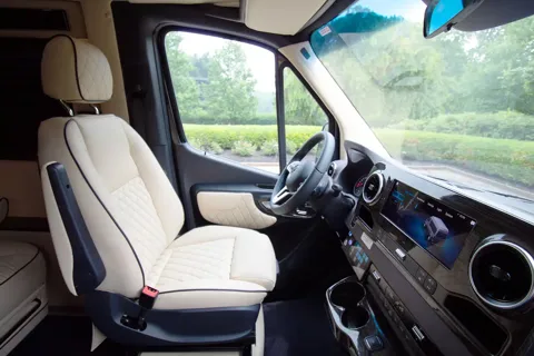 NEW! 2025 Blacked-Out Mercedes Benz Luxe Coach w/ Bathroom!