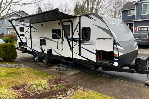 DMITRY's Keystone passport Travel Trailer