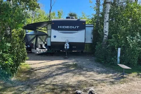 Stewart's Hideout 2 axle , one master bedroom, Travel Trailer