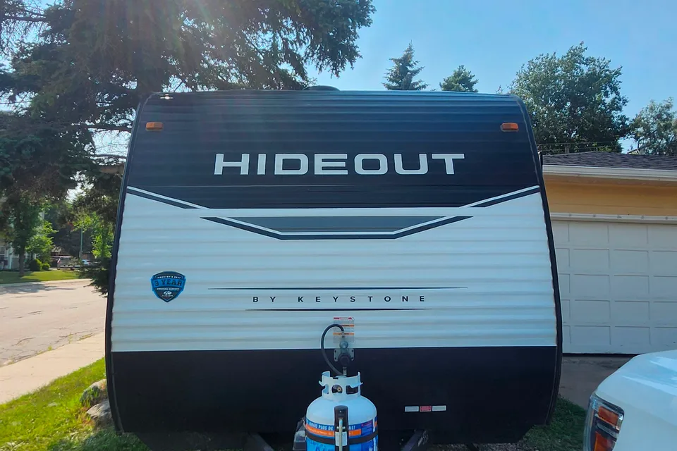 Stewart's Hideout 2 axle , one master bedroom, Travel Trailer
