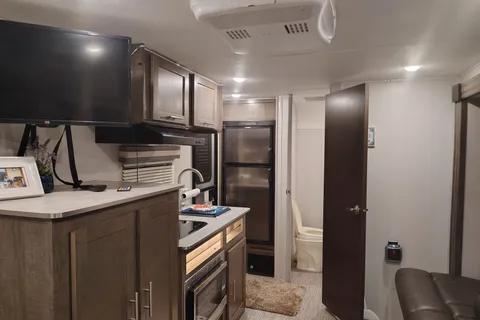 Our Forest River No boundries Travel Trailer