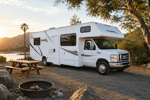 (#9) Class C Motorhome – Majestic 28A RV | Sleeps 8 | Unlimited Fun
