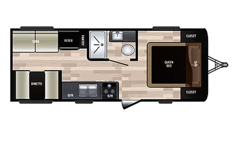 Summer Fun 25' Keystone Hideout LHS Travel Trailer