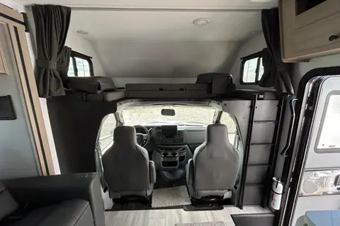 Luxurious Class C available from Sooke to Courtnay for a stationary winter rental!