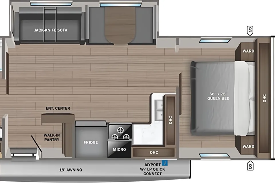 Felix's Jayco Jay Feather 25RB Travel Trailer